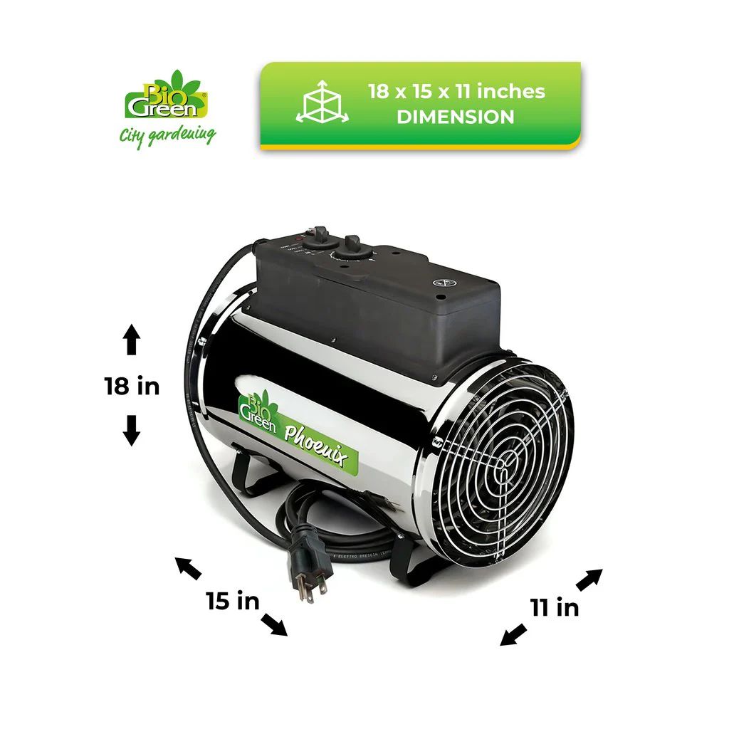 2-in-1 Phoenix Greenhouse Heater & Cooler 2800 W / 9554 BTUs - Image 8